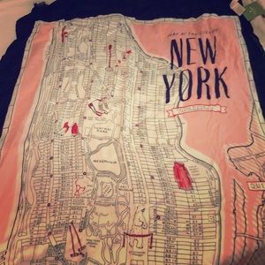 Kate Spade “My Map” Scarf